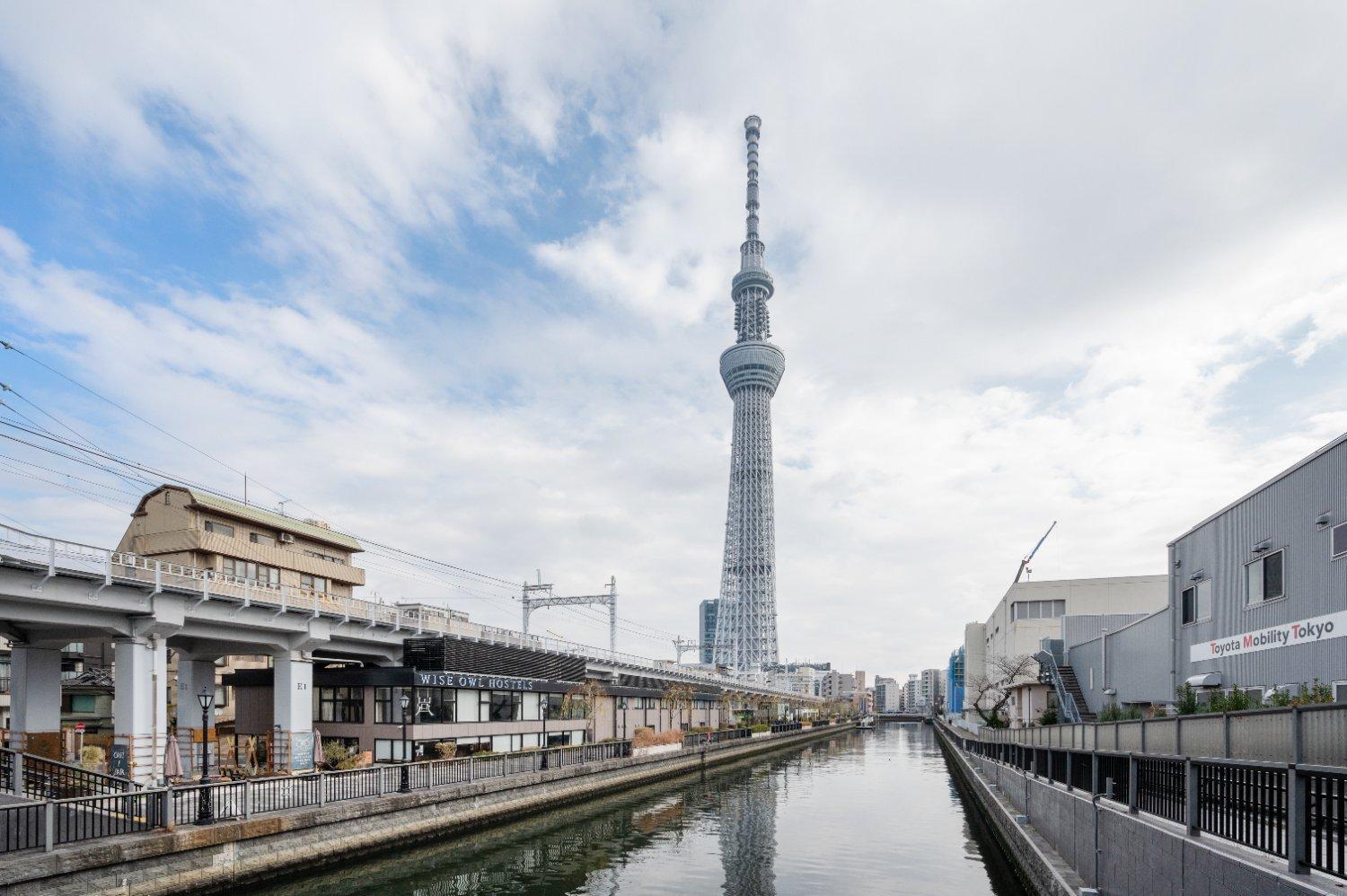 Апартаменты Park Axis Azumabashi Токио Экстерьер фото
