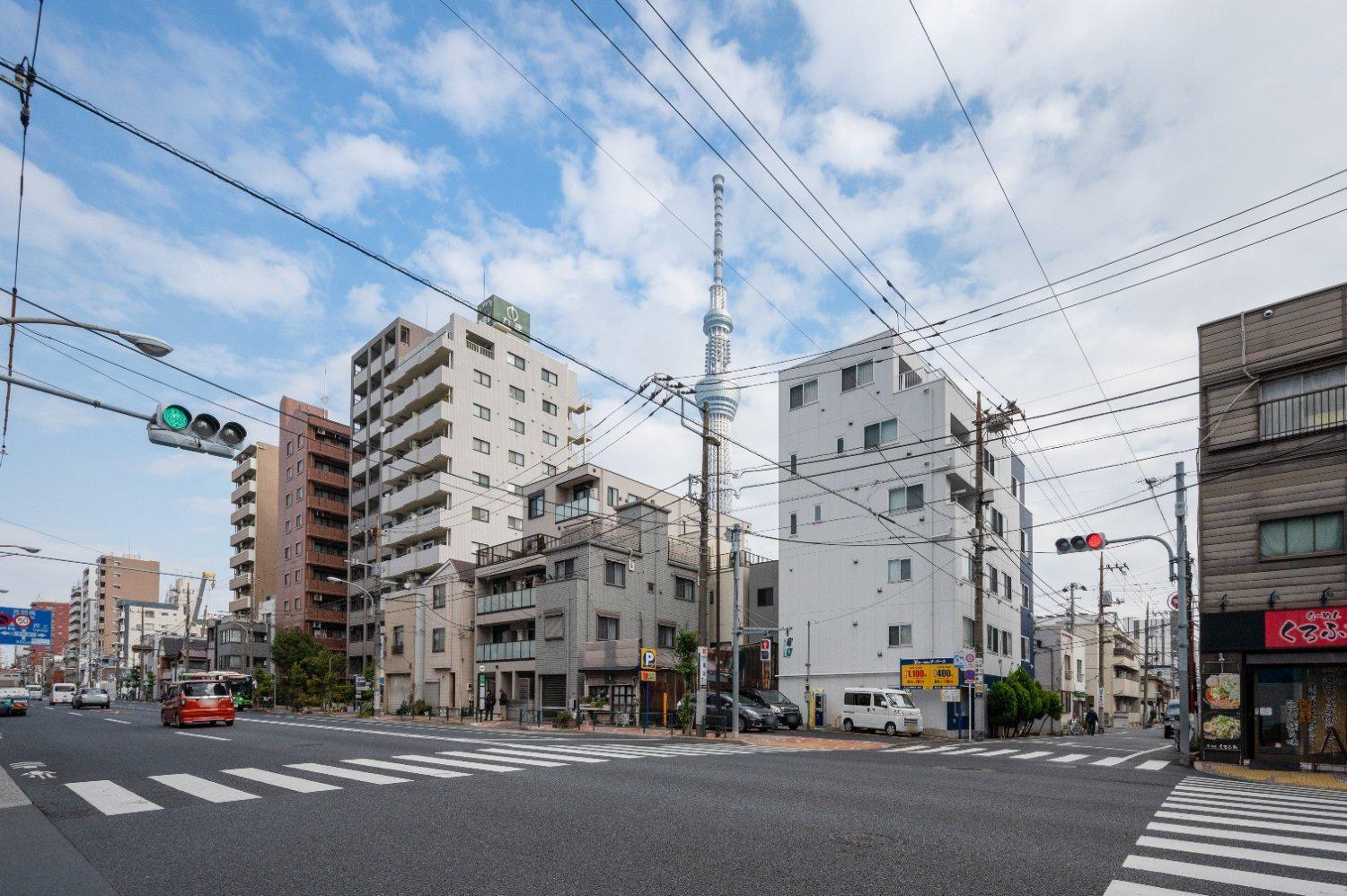 Апартаменты Park Axis Azumabashi Токио Экстерьер фото